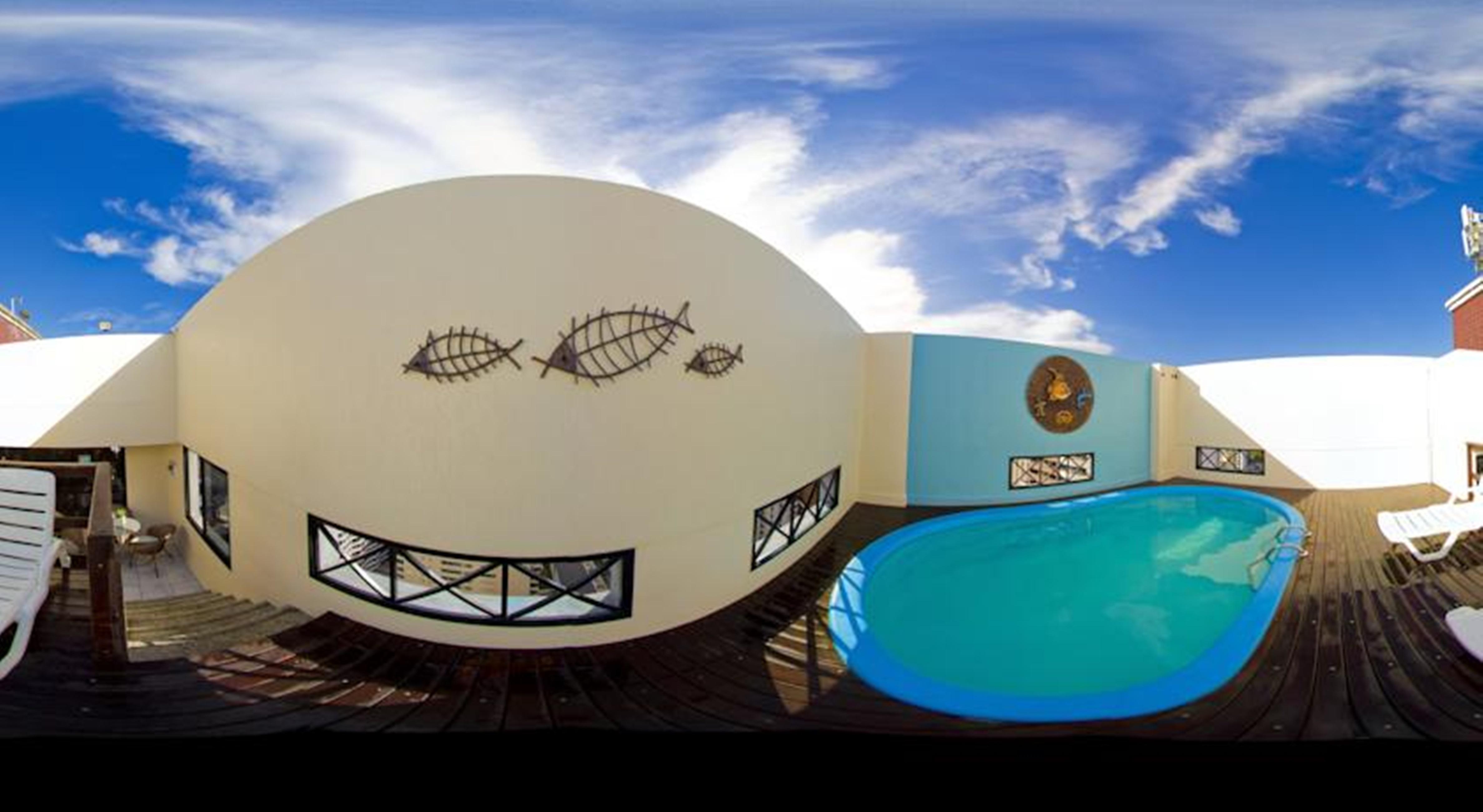 Joh Blue Ocean Flat Hotel Fortaleza  Bagian luar foto