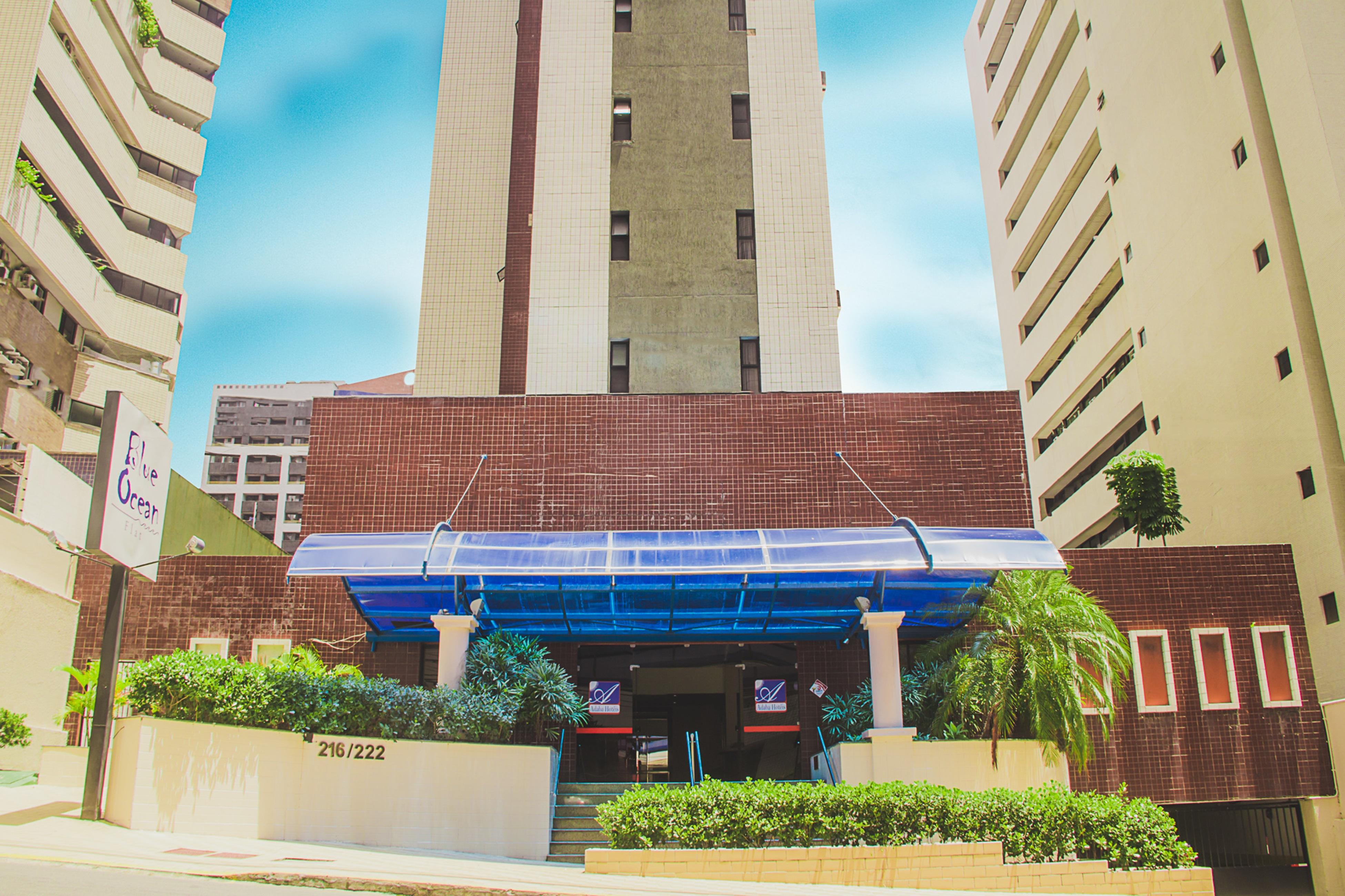 Joh Blue Ocean Flat Hotel Fortaleza  Bagian luar foto