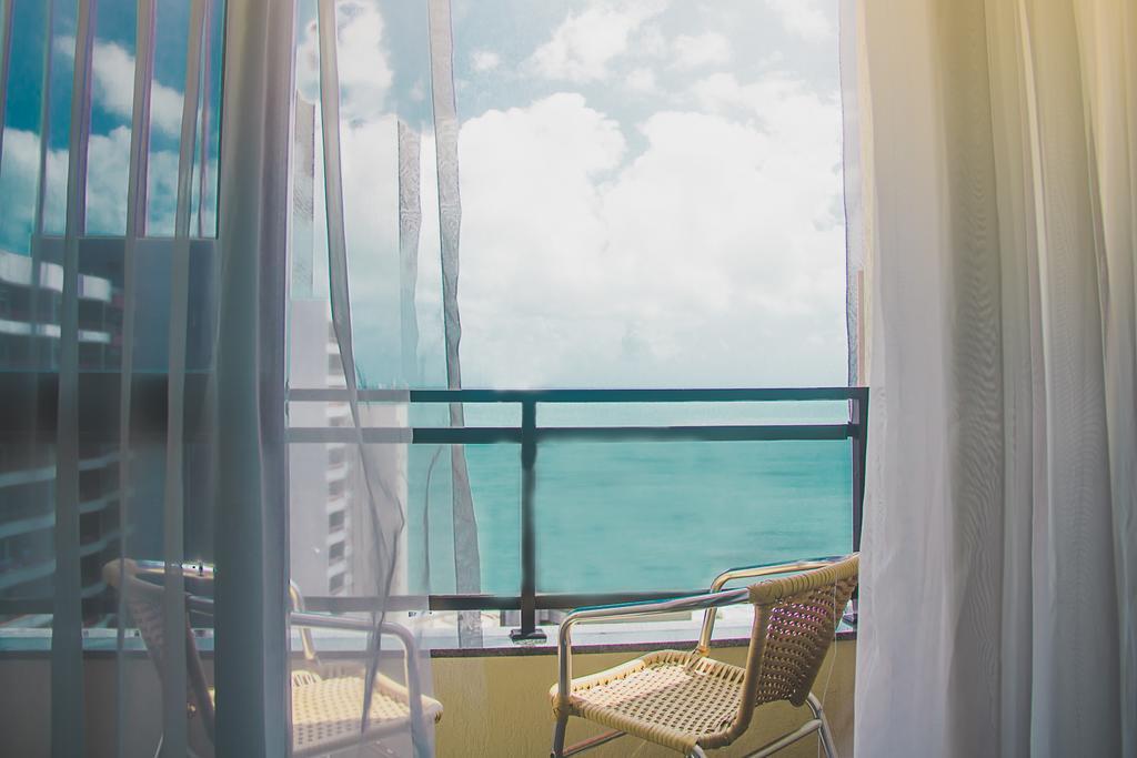 Joh Blue Ocean Flat Hotel Fortaleza  Bagian luar foto